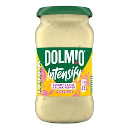 Dolmio® Intensify Mild Creamy Garlic & Black Pepper Pasta Sauce image