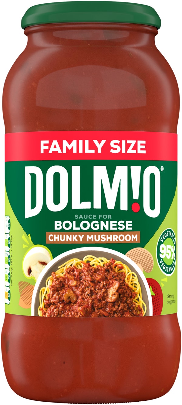 Dolmio®  Chunky Mushroom Sauce for Bolognese Family Size