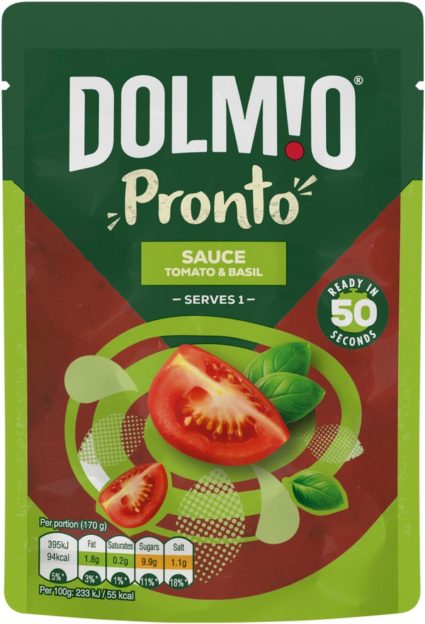 Dolmio® Tomato and Basil  Pasta Sauce Microwave Pouch