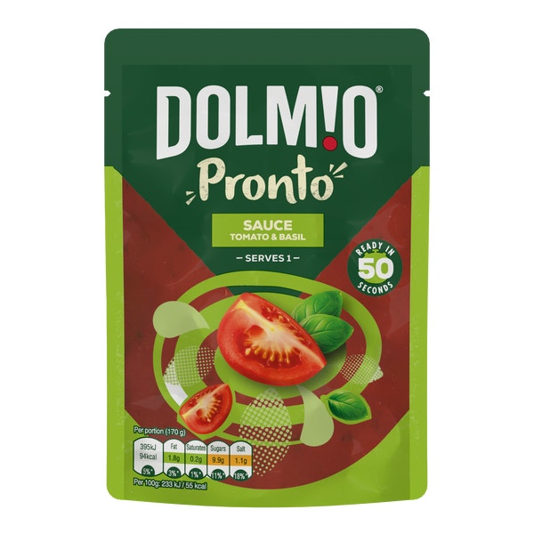 Dolmio® Tomato and Basil  Pasta Sauce Microwave Pouch