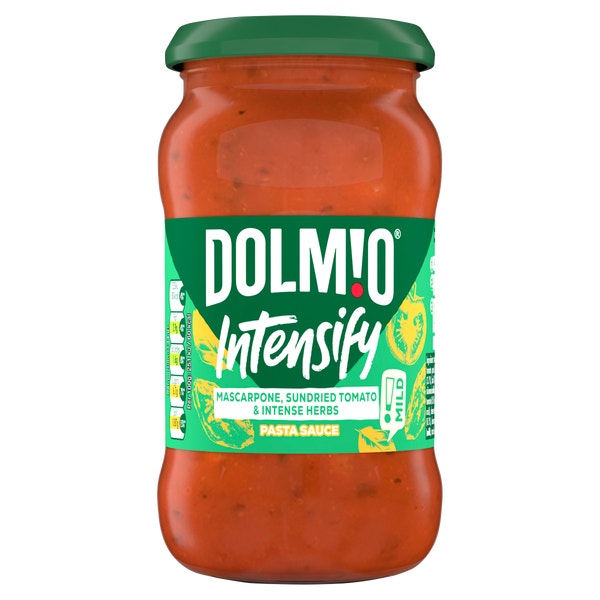 Dolmio Intensify Pasta Sauce Mascarpone, Sundried Tomato and Intense Herbs 400g