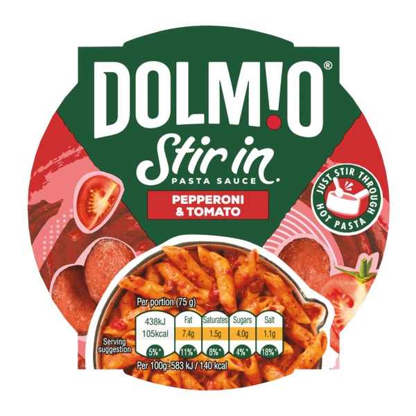 Dolmio® Stir In Pepperoni and Tomato Pasta Sauce