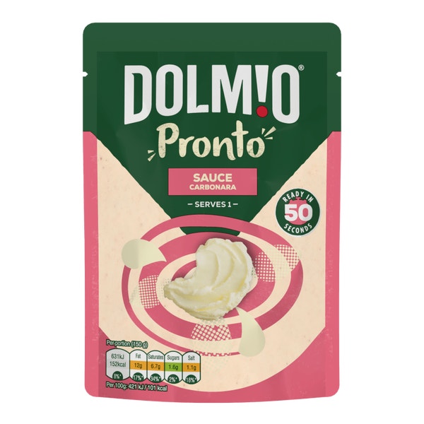 Dolmio® Carbonara  Pasta Sauce Microwave Pouch